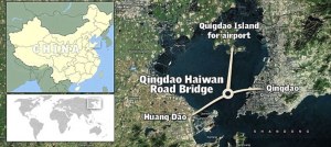 Qingdao Haiwan Bridge Map